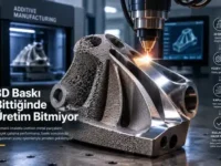 Baskı - 3D Baskı Bittiğinde Üretim Bitmiyor
